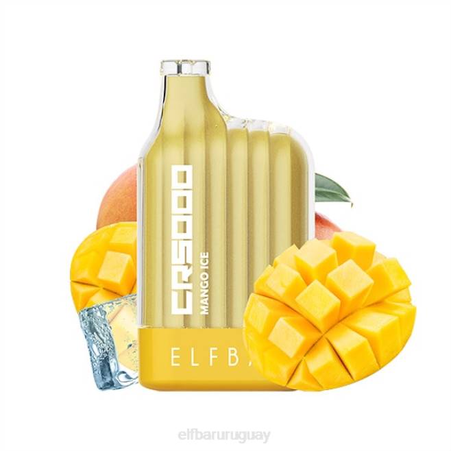 ELFBAR Serie de hielo vape cr5000 desechable de mejor sabor hielo de mango VHPV22