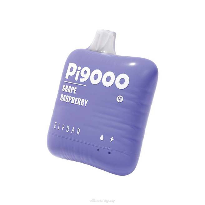 ELFBAR pi9000 vaporizador desechable 9000 inhalaciones frambuesa uva VHPV109
